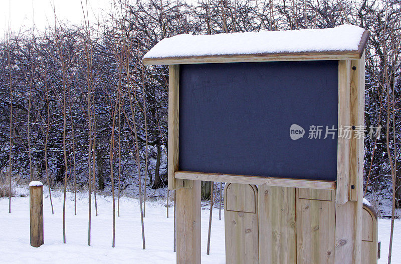 户外黑板/告示板